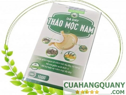 Dạ dày thảo mộc nam hộp 1 lọ 100g viên hoàn cứng