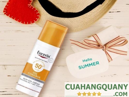 Kem chống nắng kiểm soát nhờn Eucerin Sun Gel Cream Acne Oil Control SPF 50+