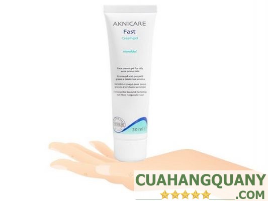 Kem giảm nhờn mụn Aknicare Fast Cream Gel 30ml