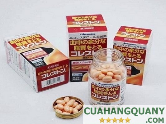 Viên uống giảm mỡ máu cholesterol Hisamitsu Nhật Bản