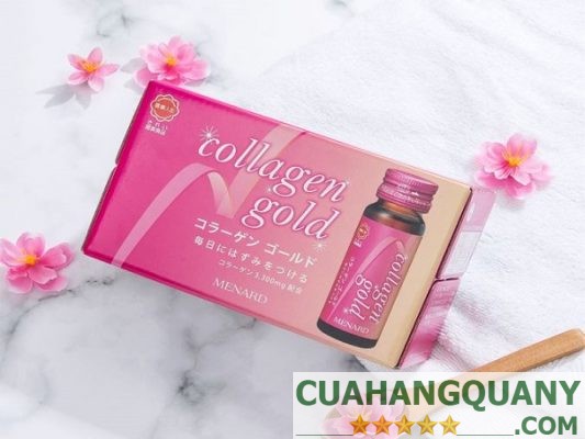 Nước uống bổ sung Collagen Gold Menard làm mờ nếp nhăn hiệu quả