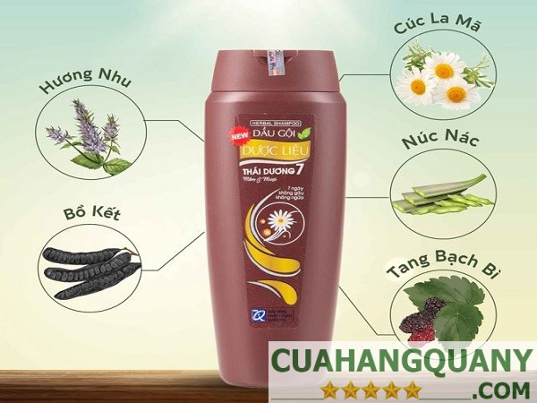 Thành phần chính của dầu gội Thái Dương 7