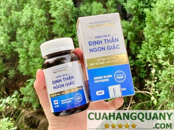 Thành phần của dưỡng tâm an định thần ngon giấc A&C Pharma