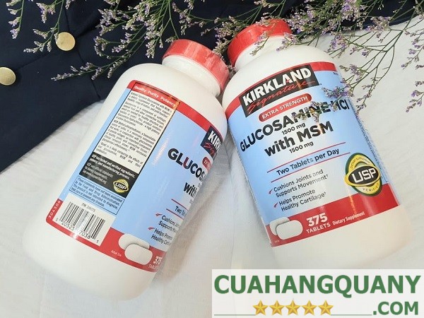 Những lưu ý khi sử dụng viên uống Glucosamine Kirkland HCL & MSM