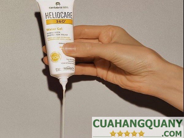 Hướng dẫn sử dụng kem chống nắng Heliocare Water Gel