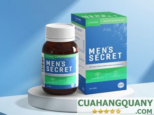 Viên uống Men's Secret giúp tăng cường sinh lý nam giới