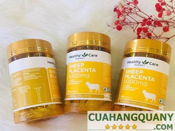 Những lưu ý khi sử dụng viên uống nhau thai cừu Úc Healthy Care Sheep Placenta