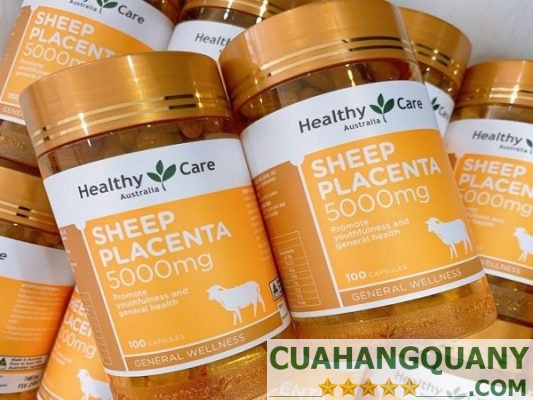 Viên uống nhau thai cừu úc Healthy Care Sheep Placenta