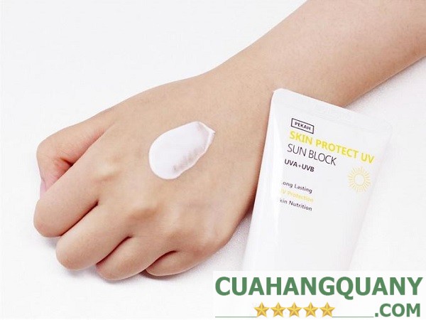 Những lưu ý khi sử dụng kem chống nắng SunBlock Protect Skin