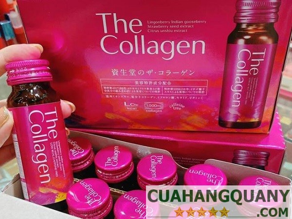 Hướng dẫn sử dụng nước uống the Collagen Shiseido Nhật Bản