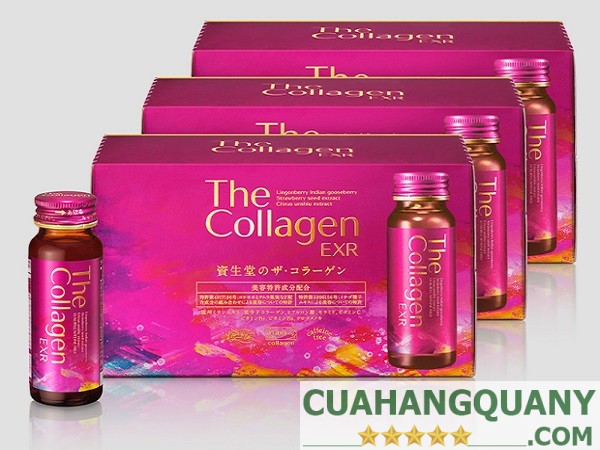 Giới thiệu thông tin về nước uống the Collagen Shiseido Nhật Bản