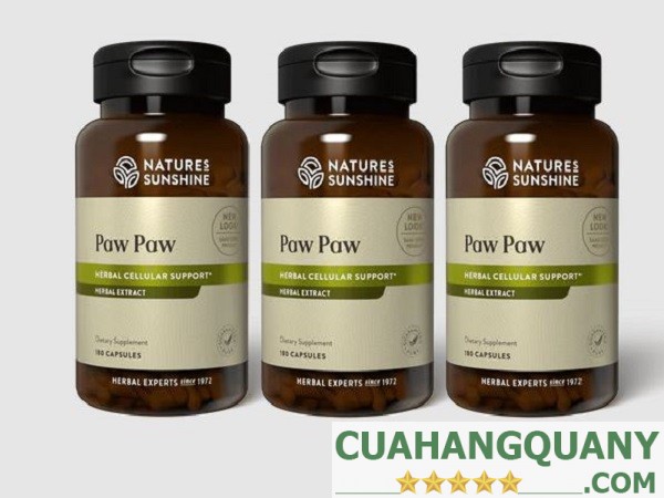 Thành phần của thuốc chữa ung thư Mỹ - Paw Paw Cell-Reg