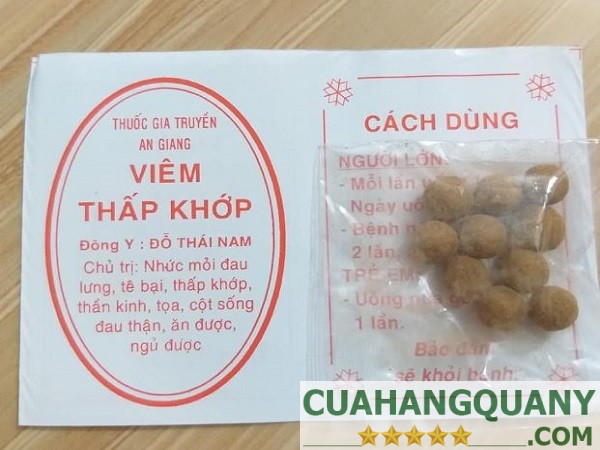 Những điều cần lưu ý khi sử dụng thuốc viêm khớp Đỗ Thái Nam