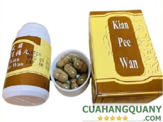 Thuốc tăng cân của Malaysia Kian Pee Wan hộp 36 viên