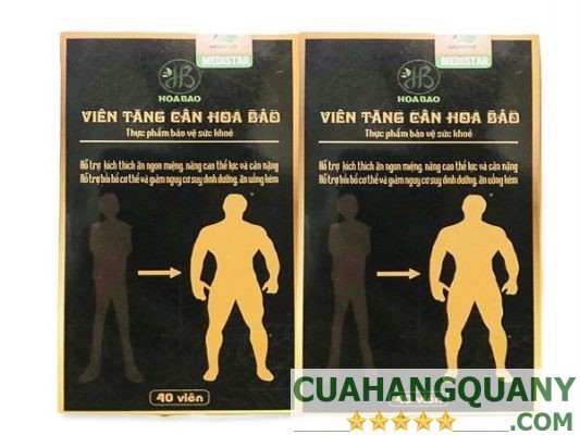 Thuốc tăng cân Hoa Bảo giúp nâng cao thể lực, cân nặng