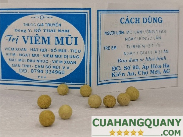 Những lưu ý khi sử dụng thuốc viêm xoang Đỗ Thái Nam