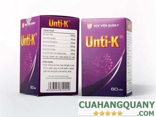 Unti-K Học viện Quân y niềm hi vọng cho bệnh nhân ung thư