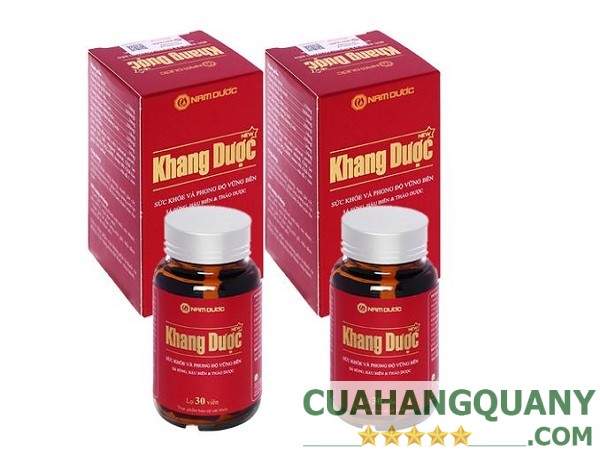 Thành phần chính của viên uống tăng cường sinh lý nam Khang Dược