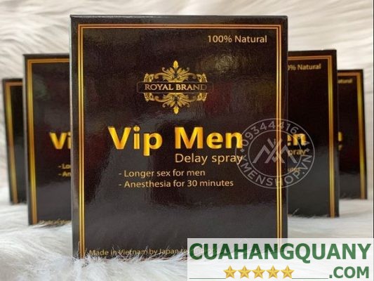 Xịt vip men hỗ trợ cải thiện sinh lý nam giới hiệu quả