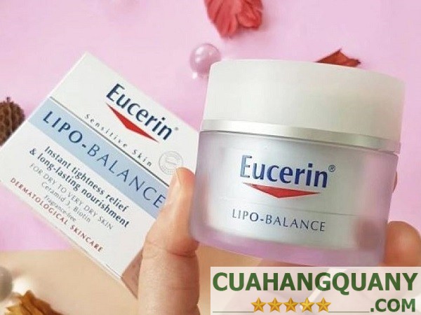 Hướng dẫn sử dụng Eucerin Lipo Balance 50ml