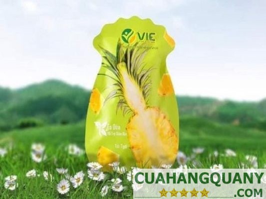 Kẹo dứa giảm cân Vic Organic - giúp giảm mỡ hiệu quả