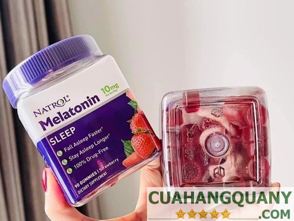 Những lưu ý khi sử dụng kẹo ngủ Natrol Gummies Melatonin