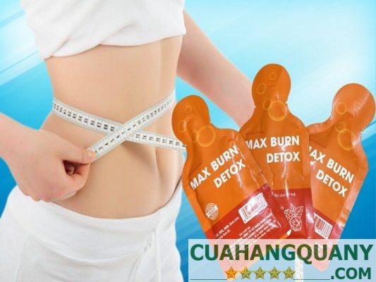 Max Burn Detox - giúp hỗ trợ giảm cân hiệu quả, an toàn