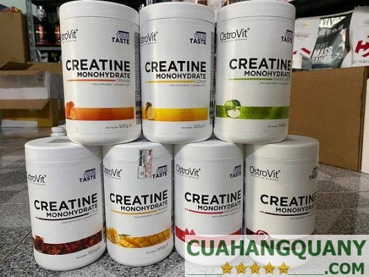 Ostrovit Creatine Monohydrate hỗ trợ tăng sức mạnh cơ bắp