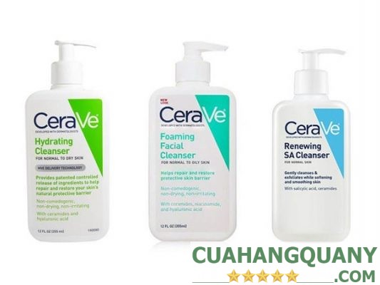 Sữa rửa mặt Cerave giúp làm sạch sâu cho da dầu