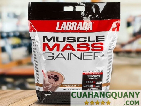 Thành phần của sữa tăng cân Muscle Mass Gainer