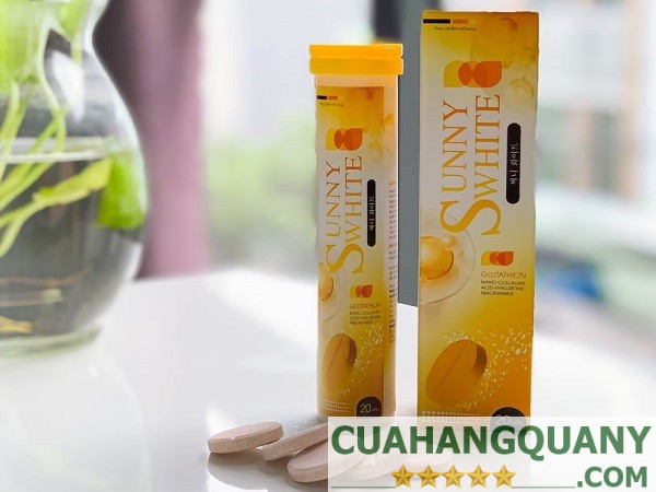 Thành phần chính của viên sủi Sunny White