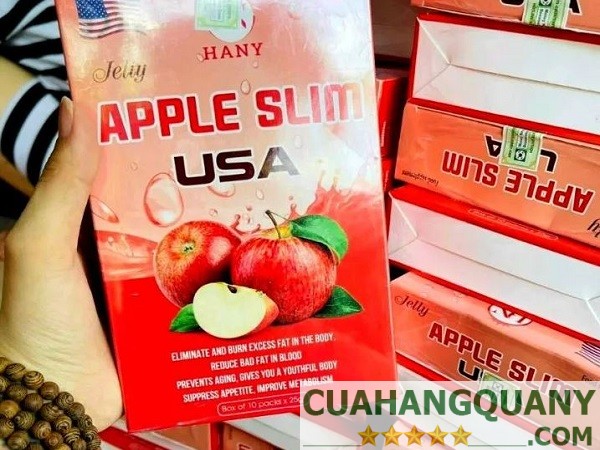 Thành phần của thạch giảm cân Apple Slim USA