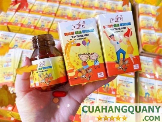 Viên uống Vitamin tăng cân TP Thái Lan có tốt không?